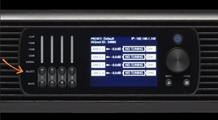 Dsi 2.0 Amp front Panel Configuration